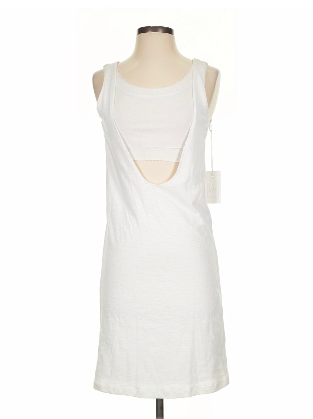 NWT Lime & Vine Layered Cut-Out All-White Dress Sz. XS